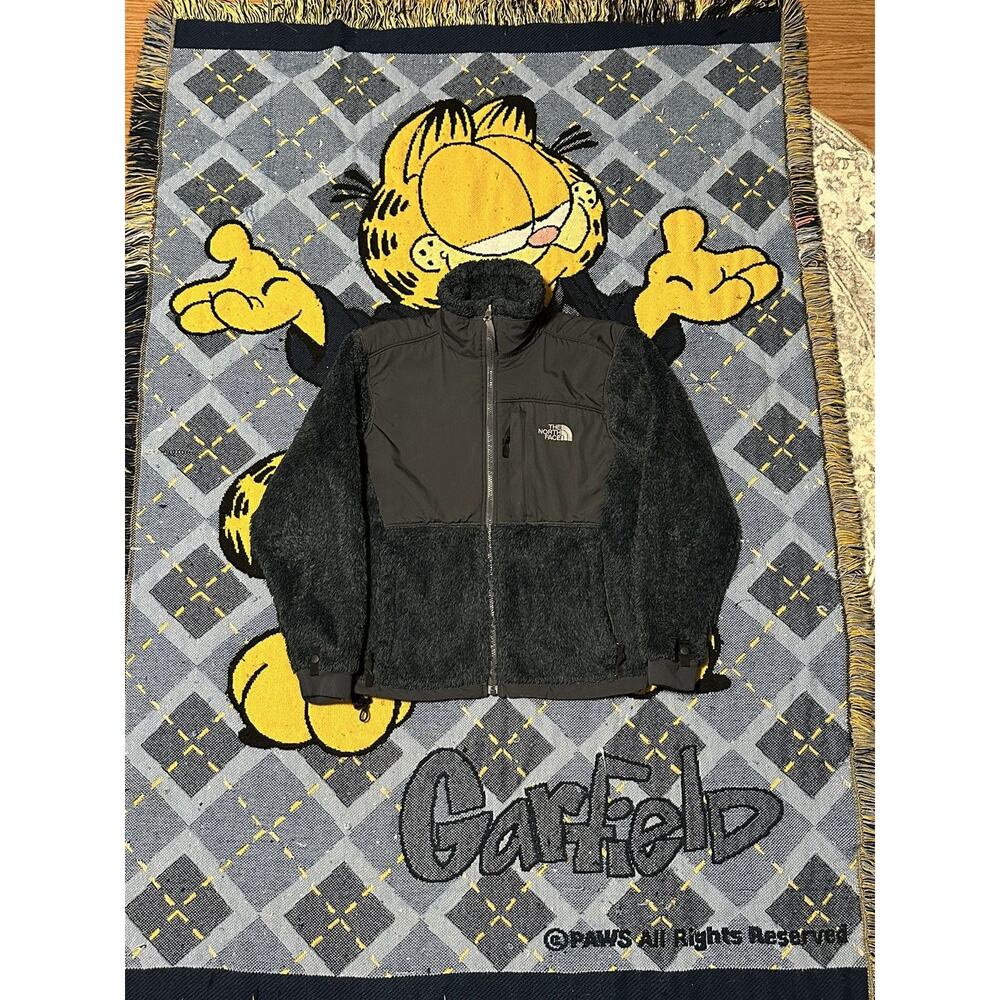 Vintage The North Face Denali Blue Fur Zip Up Fleece Jacket